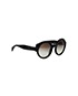 Prada SPR O6Q Sunglasses, side view
