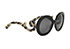 Baroque Round Sunglasses, side view