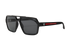 Prada SP 01X Oversized Square Sunglasses, bottom view