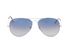 Ray Ban RB3025 Aviator Sunglasses, £60, Accessories, Blue/Silver, Front view