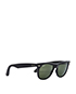 Wayfarer Sunglasses, side view