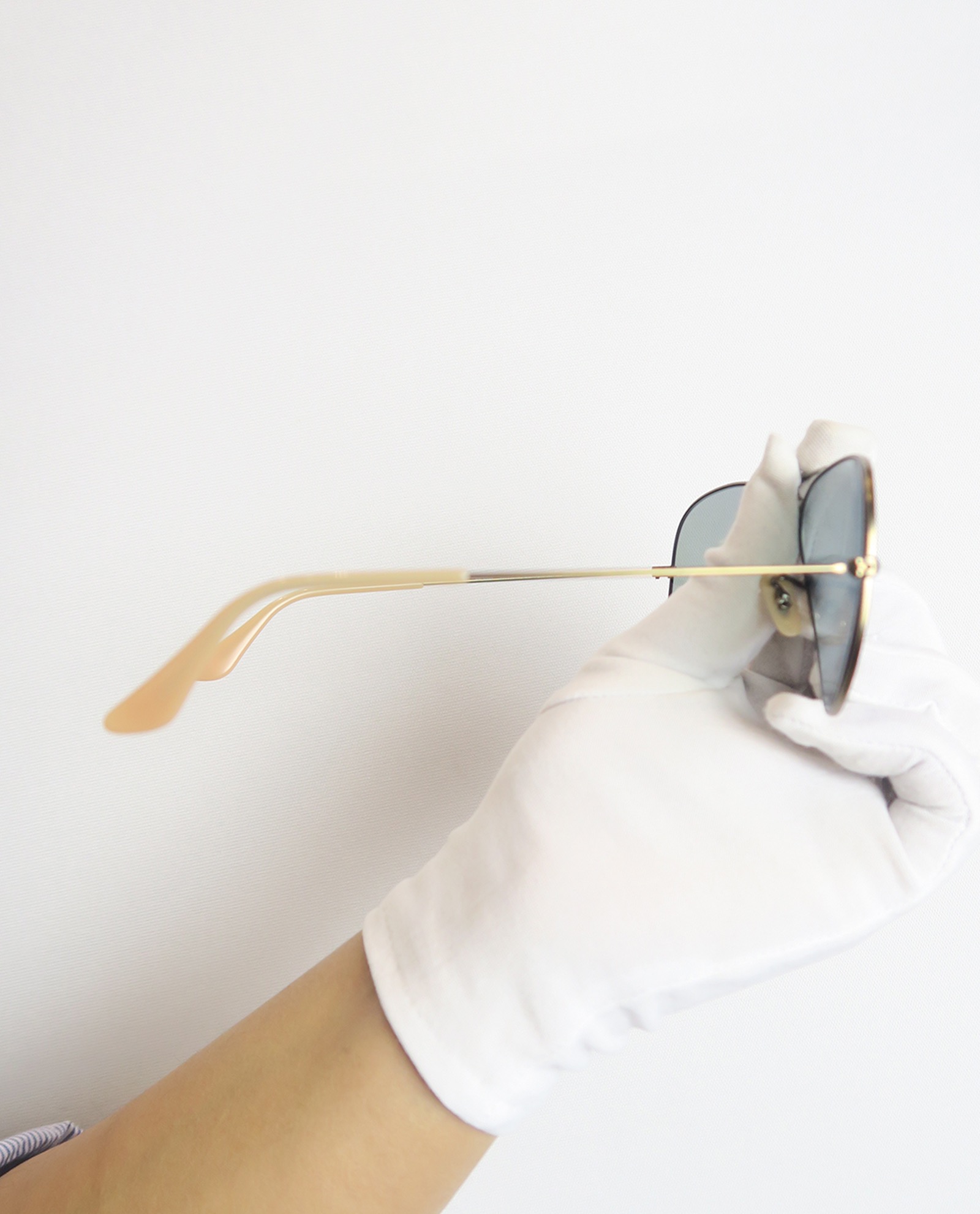 Rayban RB3025 Large Metal Aviator, &pound;40, Accessories, Side view