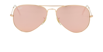 Ray-Ban Mirrored Aviator RB3025, front view