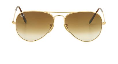 Ray-Ban Aviator Sunglasses, front view