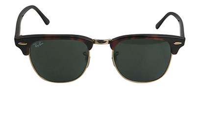 RayBan Clubmaster RB3016 Sunglasses, front view