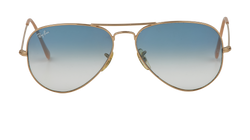 Ray-Ban RB3025 Aviator Sunglasses, Metal, Gold, C, 2*