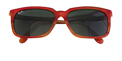 Ray Ban Traditionals Style F, Brown Frames, Green Lens, C, 3*