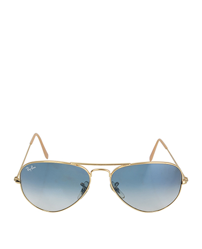 Rayban RB3025 Aviators, front view