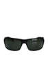 Rayban RB4075 Wrap Around Sunglasses, front view