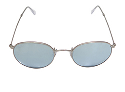 Rayban RB3447, Round Metal Frames, Silver Mirrored Lens, C, 3*