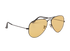 Ray-Ban RB3025 Large Aviator, &pound;70, Accessories, Black/Yellow, Side view