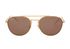 Rayban Round Metal Sunglasses, front view