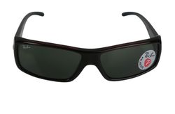 Rayban Rectangle Sunglasses,Plastic,Brown,RB4094,3*
