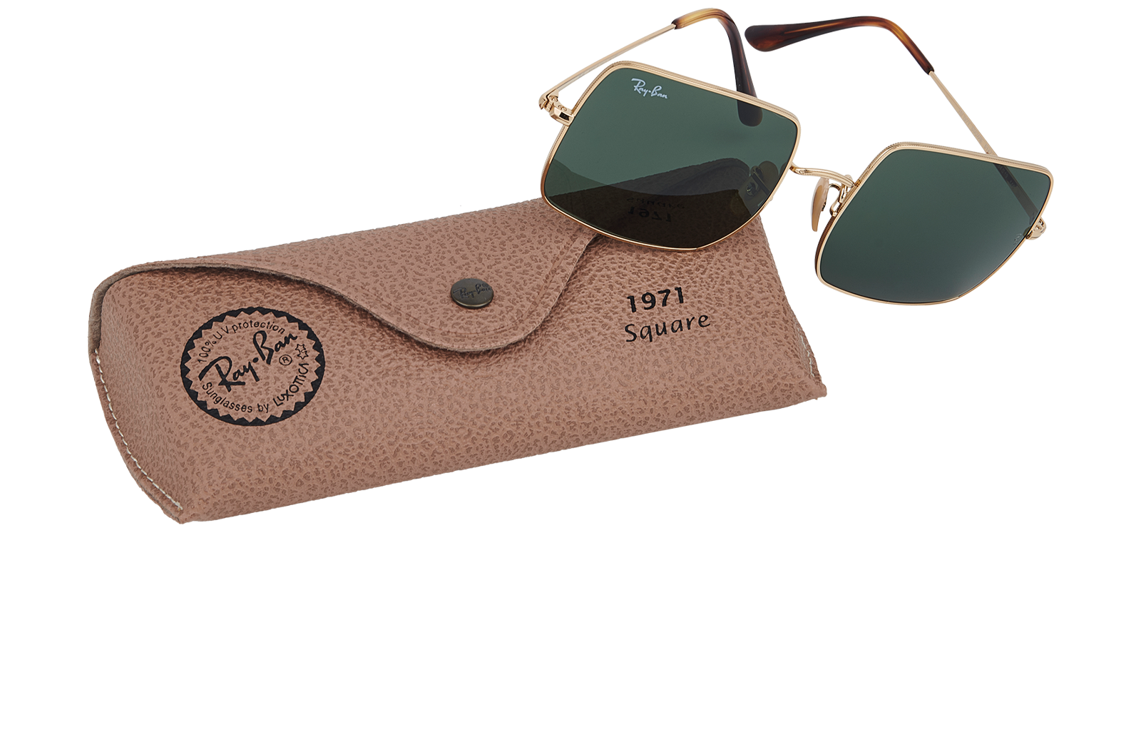 Ray-Ban Square Sunglasses, &pound;80, Other view