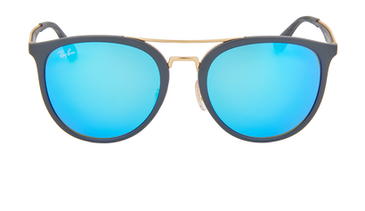 Rayban Reflective Sunglasses, front view