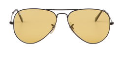 Ray-Ban RB3025 Large Aviator, Metal, Yellow/Black, C, 2*