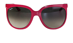 Ray-Ban Cats 1000 Sunglasses, Acetate, Pink, RB4126, C, CL, 3*