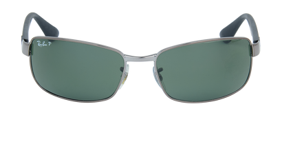 RayBan Polarized RB3478 Sunglasses, front view