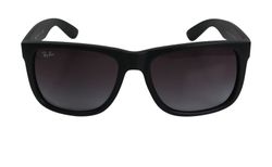 Ray Ban Justin Sunglasses, Plastic, Black, RB4165,3