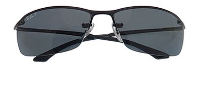 Rayban RB3183. Black Frames, front view