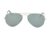Ray-Ban RB3025 Aviator Sunglasses, £70, Accessories, Silver, Front view