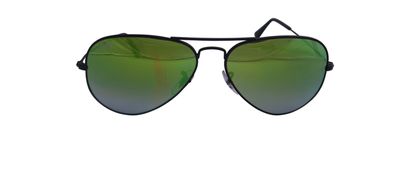 RayBans RB3025 Aviators, front view