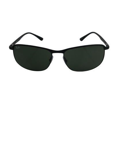 Rayban Half Rim Sunglasses, front view