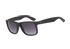 Ray-Ban RB4165 Justin Square Sunglasses, &pound;60, Accessories, Black, Bottom view