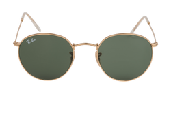 Ray-Ban RB3447 Round Sunglasses, Metal, Gold, C, 2*