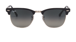 Ray-Ban RB3716 Clubmaster Sunglasses, Metal, Black, C, 3*