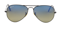 Ray-Ban RB3025 Aviator Sunglasses, Metal, Black, C, 3*