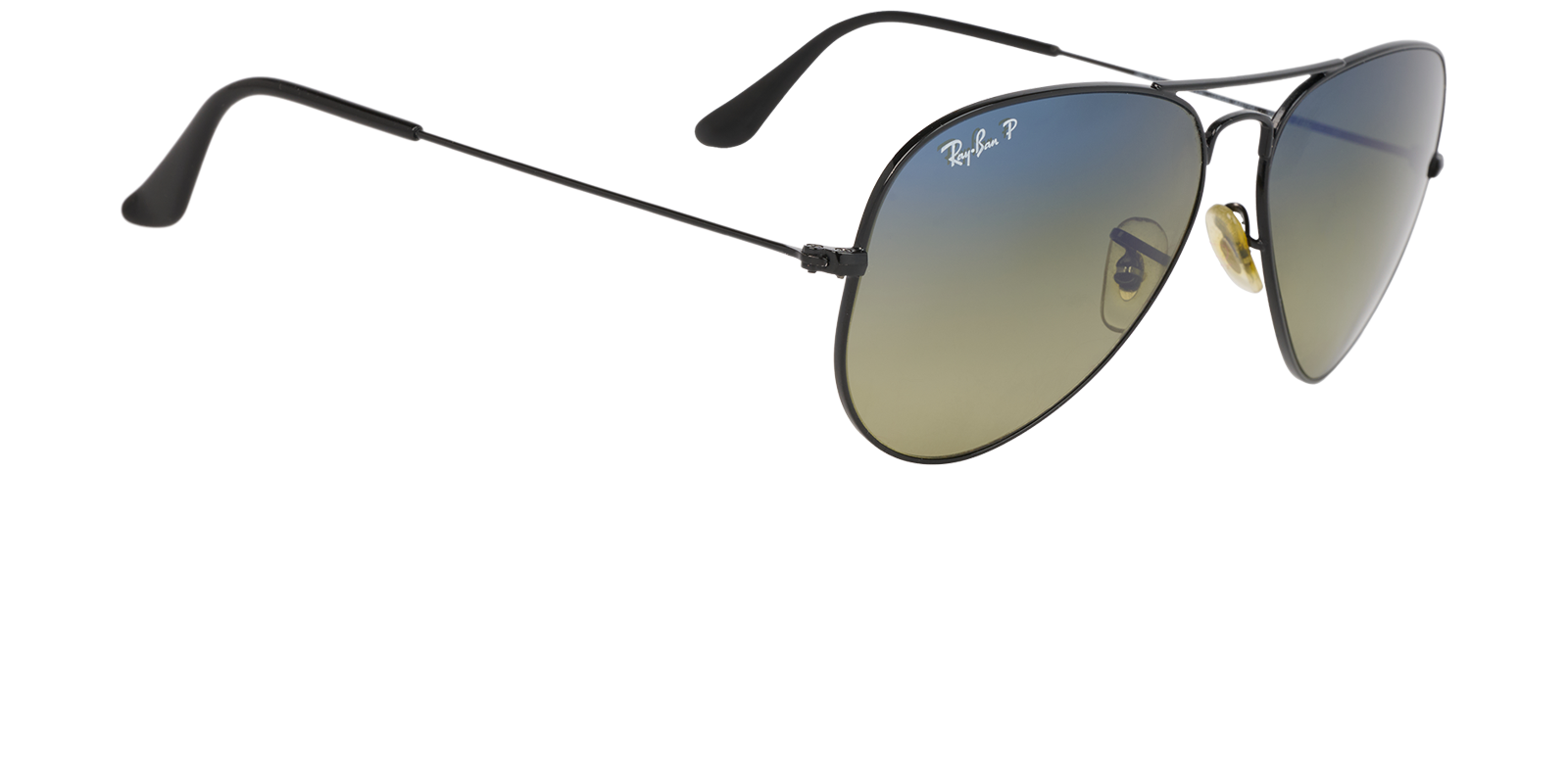 Ray-Ban RB3025 Aviator Sunglasses, &pound;80, Accessories, Black, Side view