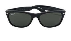 Rayban RB2132 Wayfarer Sunglasses, Black Lens, Black Frame, B, 3*