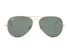Ray Ban RB3025 Aviator Sunglasses, £80, Accessories, Black, Front view