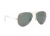 Ray Ban RB3025 Aviator Sunglasses, £80, Accessories, Black, Side view