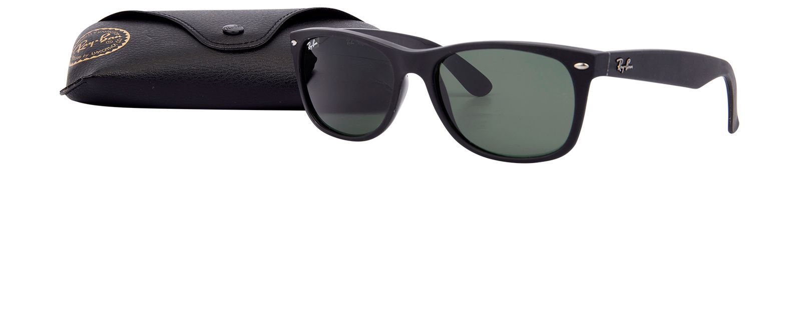 Ray-Ban RB2132 New Wayfarer Sunglasses, &pound;60, Accessories, Black, Other view