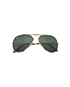 Aviator Camouflage Print fabric Teardrop Shape Lens, front view