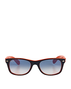 Rayban Ombre Lense Sunglasses, Acrylic, Orange,B, RB2132, 2*