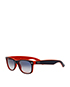Rayban Ombre Lense Sunglasses, bottom view