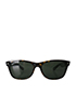 Rayban New Wayfarer Polarized Sunglasses, front view