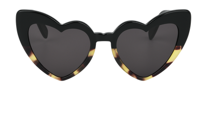 Saint Laurent LouLou Heart Sunglasses, front view