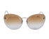 Salvatore Ferragamo SF178S Frameless Sunglasses, front view