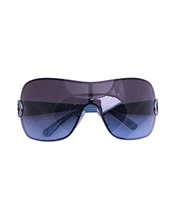 Ferragamo Diamante Sunglasses,1197-B,Blue Frame,Blue Lens,Box