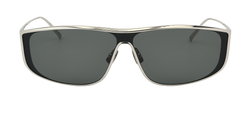 Saint Laurent SL605 Luna Sunglasses, Metal, Silver, C, 3*