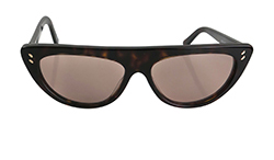 Stella McCartney Cateye SC0203S Sunglasses,Plastic,Tortoise,3