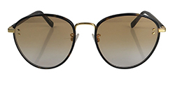 Stella McCartney SC0147S Sunglasses,Metal,Brown,3