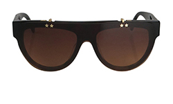 Stella McCartney SC0211S Flip Sunglasses,Plastic,Brown,3