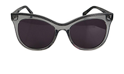 Stella McCartney Falabella Sunglasses, Plastic, Grey, SC0129S, 3*C
