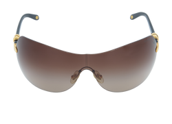 Tiffany&Co TF3015 Shield Sunglasses, Acetate, Black, 2*