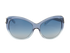 Tiffany TF 4048-B Diamanteed Oversized Sunglasses, £150, Accessories, Blue, Front view
